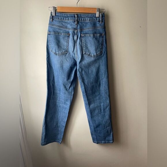 asos slouchy super high rise mom jeans size 26 - Picture 2 of 10